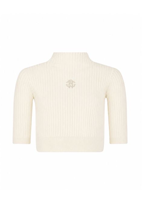 Pull collo alto ROBERTO CAVALLI KIDS | CGA26101MAG6AVORIO C.C